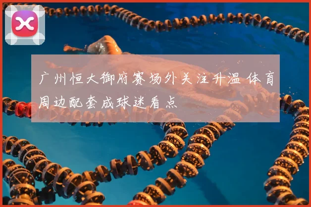 广州恒大御府赛场外关注升温 体育周边配套成球迷看点