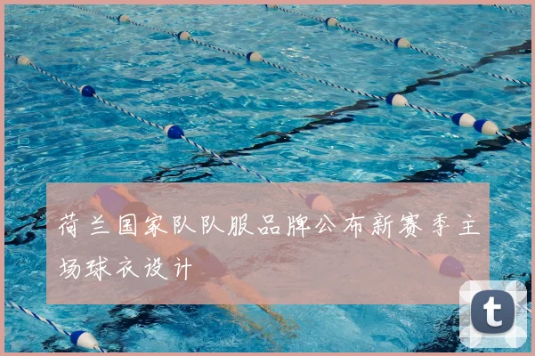 荷兰国家队队服品牌公布新赛季主场球衣设计